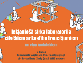 Iekļaujošā cirka laboratorija cilvēkiem ar kustību traucējumiem