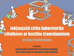 Iekļaujošā cirka laboratorija cilvēkiem ar kustību traucējumiem