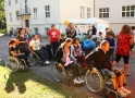 Vasaras sporta spēles cilvēkiem ratiņkrēslos