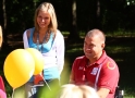 Vasaras sporta spēles cilvēkiem ratiņkrēslos