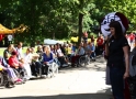 Vasaras sporta spēles cilvēkiem ratiņkrēslos