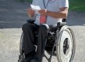 Vasaras sporta spēles cilvēkiem ratiņkrēslos (foto pateicoties www.bukss.lv)