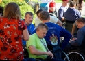 Vasaras sporta spēles cilvēkiem ratiņkrēslos (foto pateicoties www.bukss.lv)