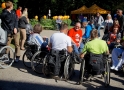 Vasaras sporta spēles cilvēkiem ratiņkrēslos (foto pateicoties www.bukss.lv)
