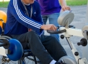Vasaras sporta spēles cilvēkiem ratiņkrēslos (foto pateicoties www.bukss.lv)