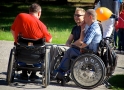 Vasaras sporta spēles cilvēkiem ratiņkrēslos (foto pateicoties www.bukss.lv)
