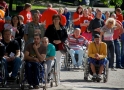 Vasaras sporta spēles cilvēkiem ratiņkrēslos (foto pateicoties www.bukss.lv)