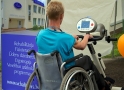 Vasaras sporta spēles cilvēkiem ratiņkrēslos (foto pateicoties www.bukss.lv)