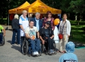 Vasaras sporta spēles cilvēkiem ratiņkrēslos (foto pateicoties www.bukss.lv)