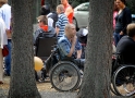 Vasaras sporta spēles cilvēkiem ratiņkrēslos (foto pateicoties www.bukss.lv)