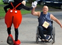 Vasaras sporta spēles cilvēkiem ratiņkrēslos (foto pateicoties www.bukss.lv)