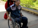 Vasaras sporta spēles cilvēkiem ratiņkrēslos (foto pateicoties www.bukss.lv)