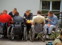 Vasaras sporta spēles cilvēkiem ratiņkrēslos (foto pateicoties www.bukss.lv)