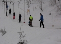 Pirmie mēģinājumi slēpot "Milzkalns" 2016
