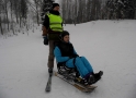 Pirmie mēģinājumi slēpot "Milzkalns" 2016
